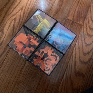 Rubik's Perplexus Hybrid 2x2 Challenging Puzzle Maze Ball Skill Game Cube